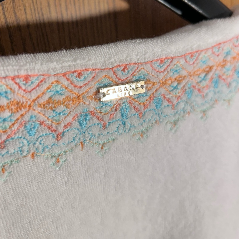 Cabana Life Coastal Crush Terry Cloth Tunic - Picture 8 of 8
